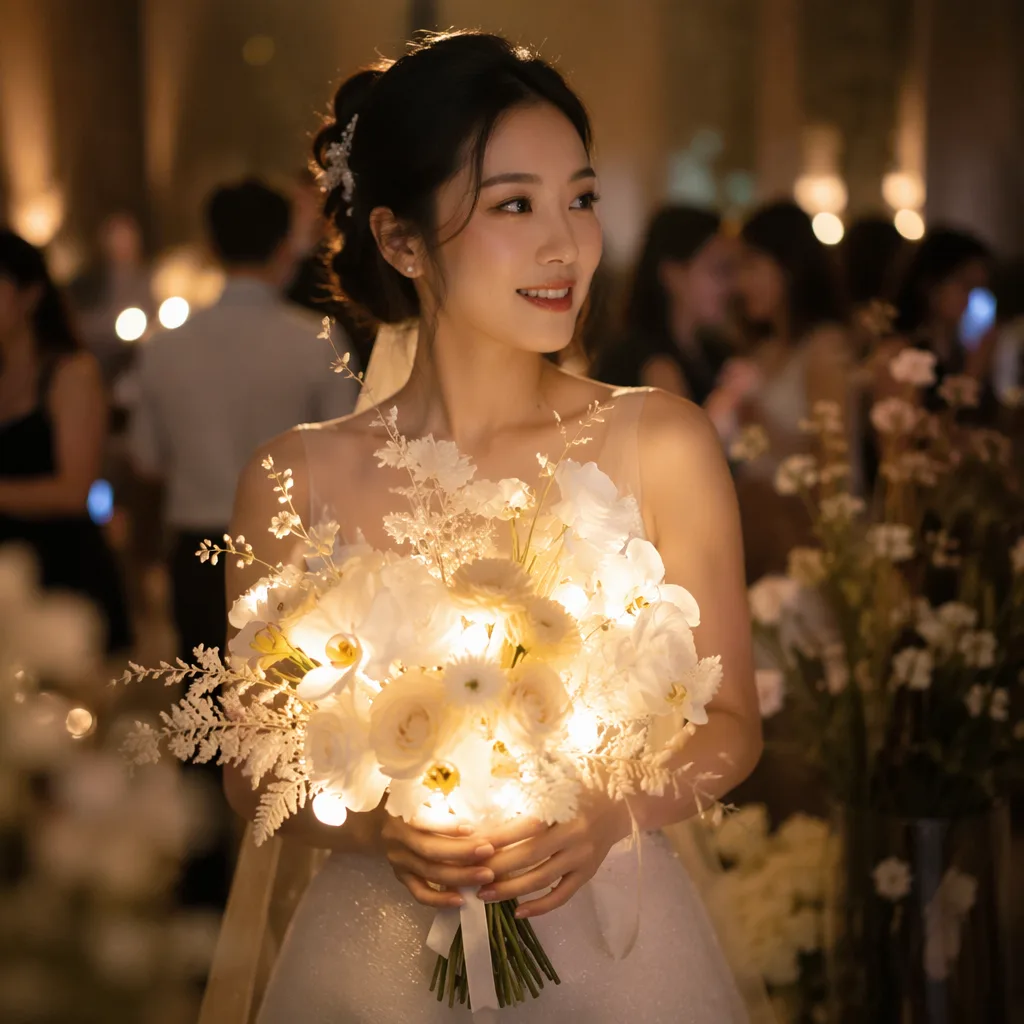 Hoa cưới LED Đà Nẵng cho tiệc tối After-Party