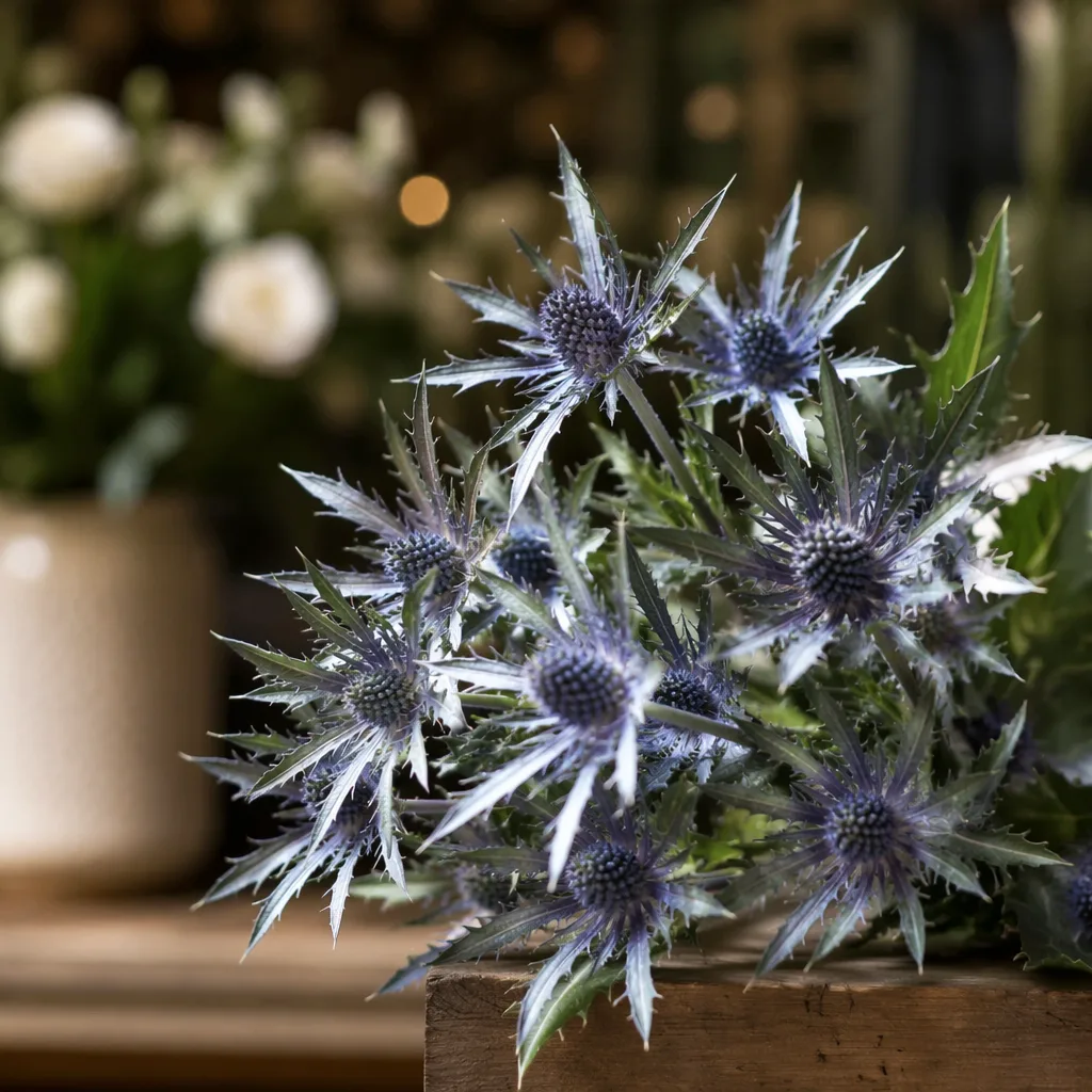Thistle Đà Nẵng: Eryngium gai xanh bạc cho cưới Celtic - hình 1