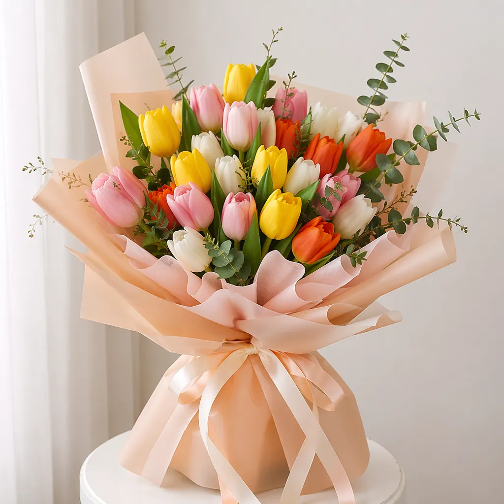 Hoa tulip nhập khẩu tại Đà Nẵng: Giá và cách bảo quản