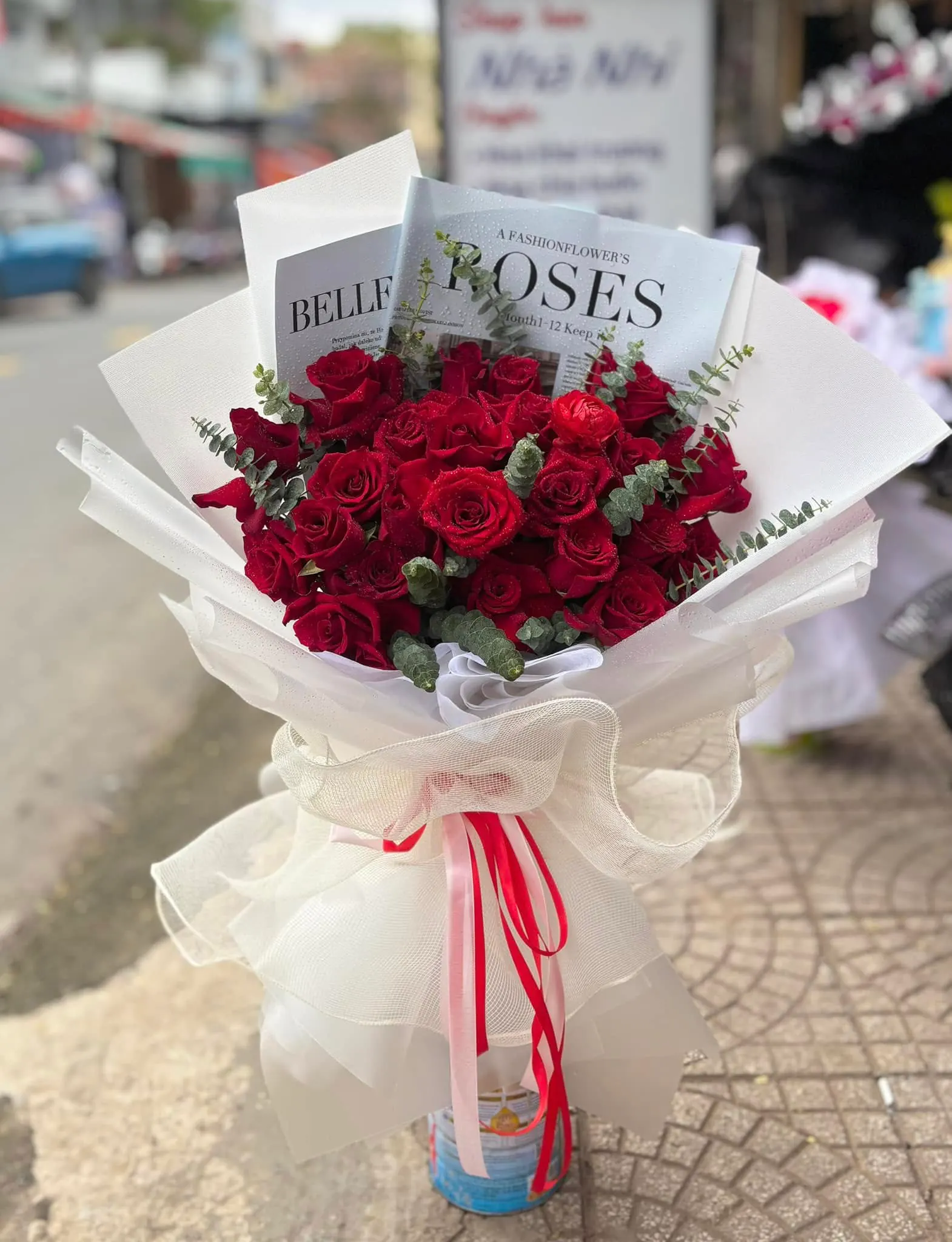 Ảnh 4 của Bó Hoa Hồng - Valentine