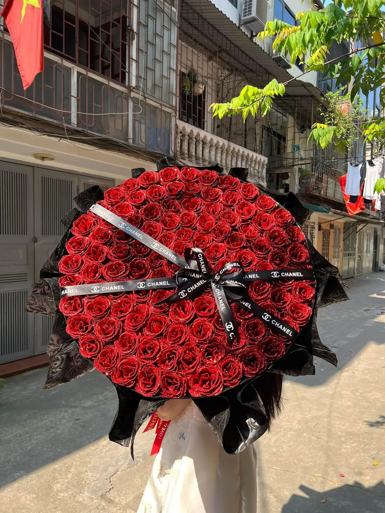 Bó Hoa Hồng Đỏ & Hồng - Valentine