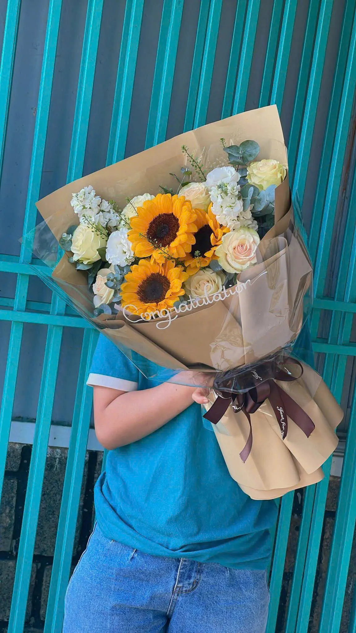 Ảnh 10 của Bó Hoa Hồng Phấn & Cúc Hồng & Ly Trắng - Chúc Mừng