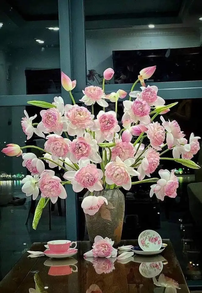 Ảnh 3 của Bình Hoa Sen - Hoa Tươi