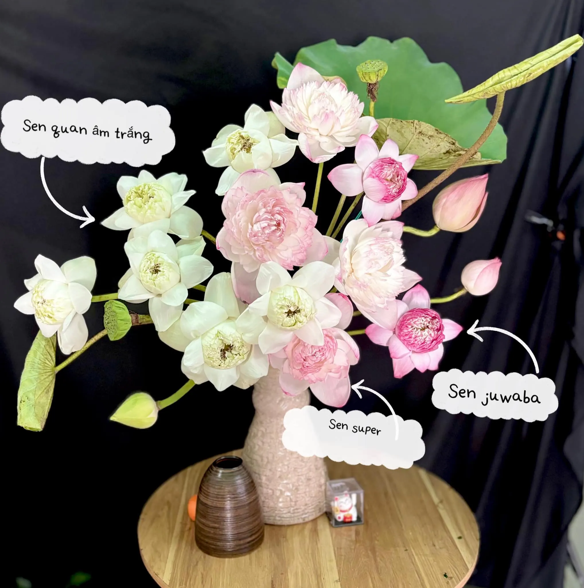 Ảnh 2 của Bình Hoa Sen - Hoa Tươi