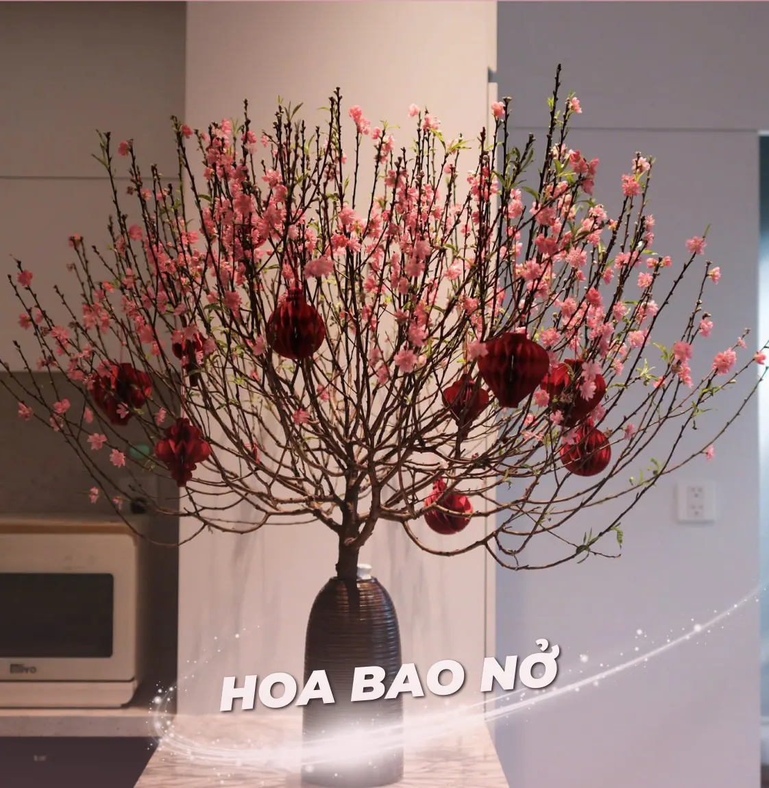 Ảnh 4 của Bình Hoa Cành Đào Hoa Tươi - Hoa Tươi