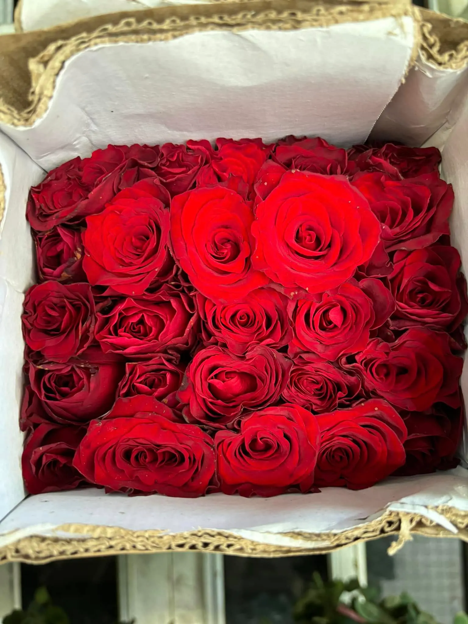 Hộp Hoa Hoa Tươi - Valentine